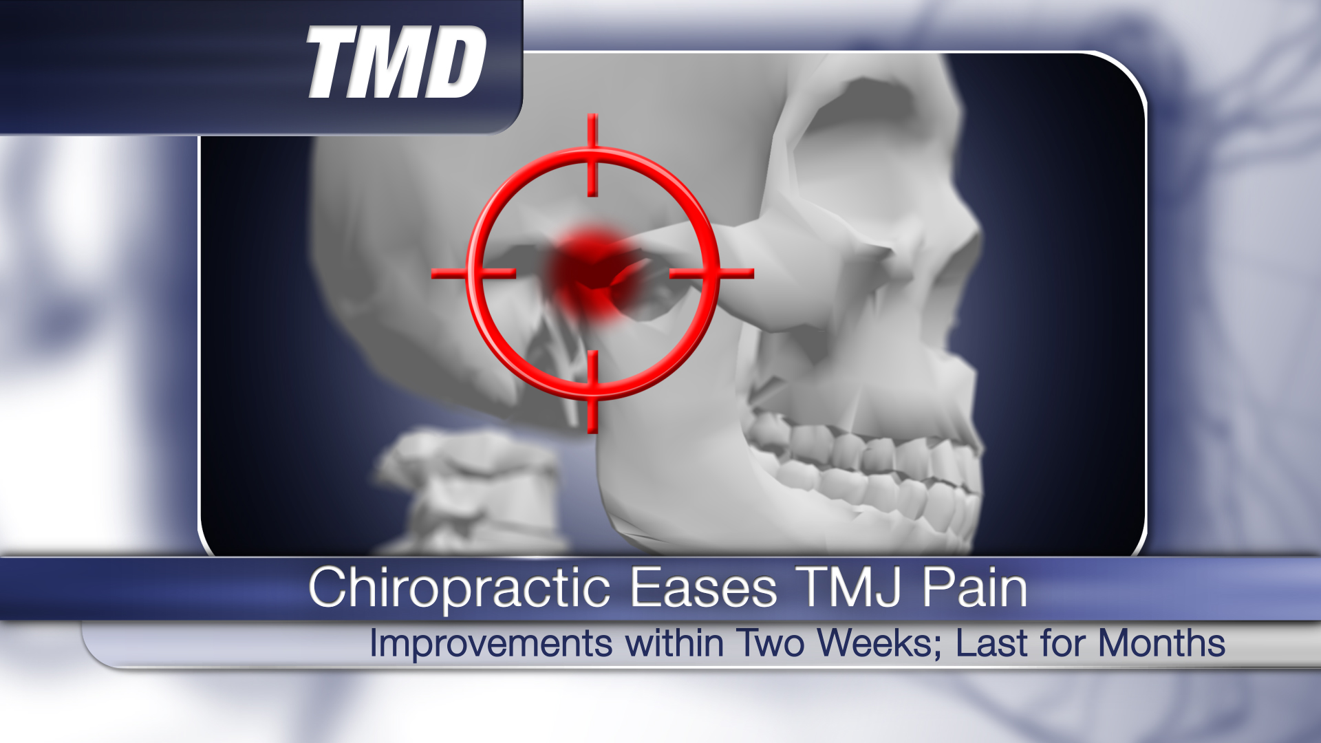 VIDEO TMJ Pain Eased by Chiropractic Chironexus News