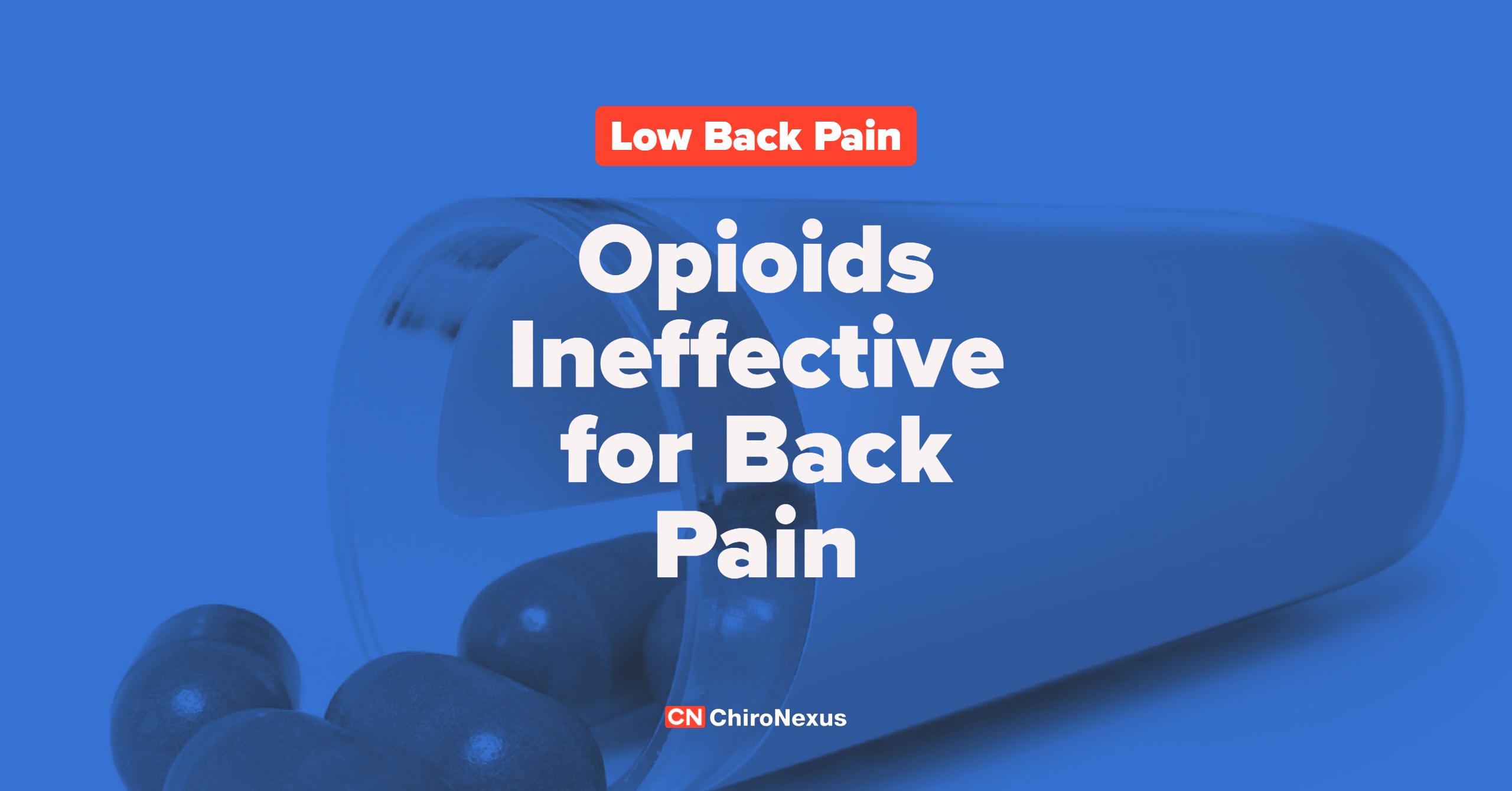 Opiates Ineffective for Chronic Back or Hip Pain